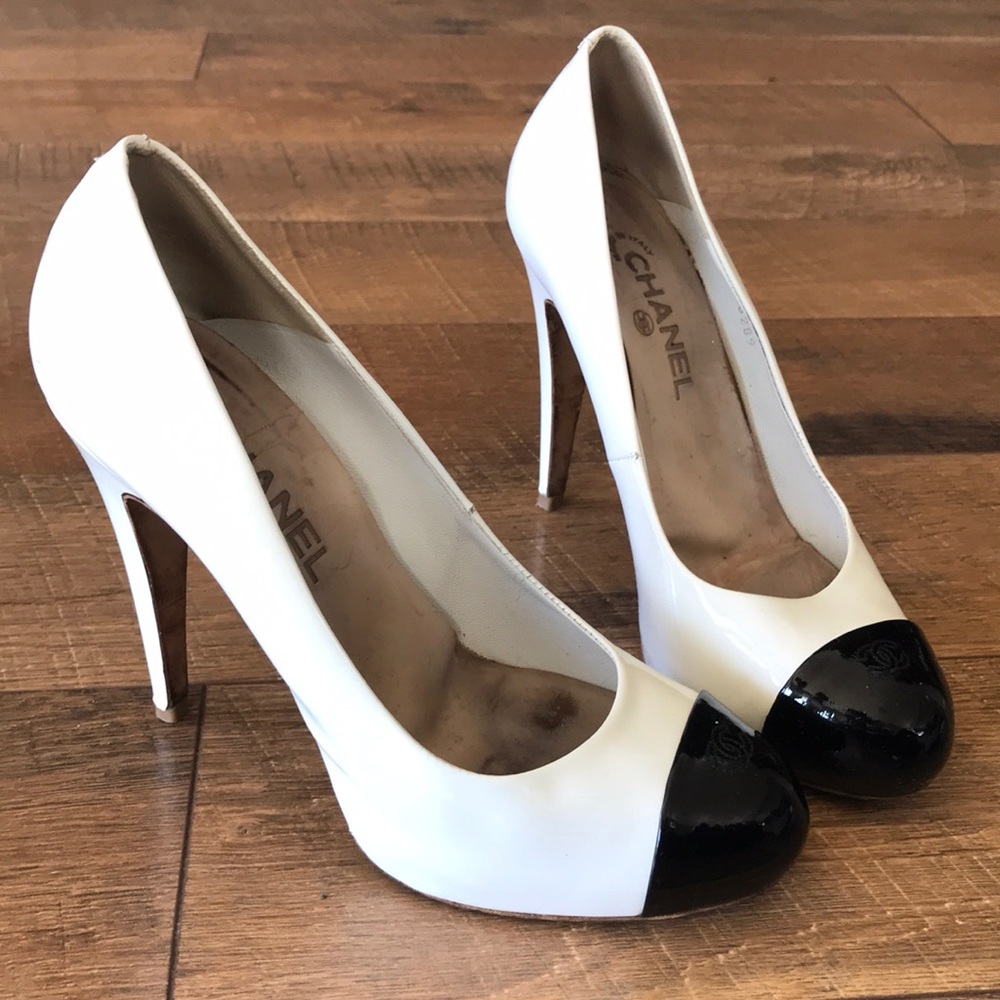 Chanel heels shoes in size 40/9.5